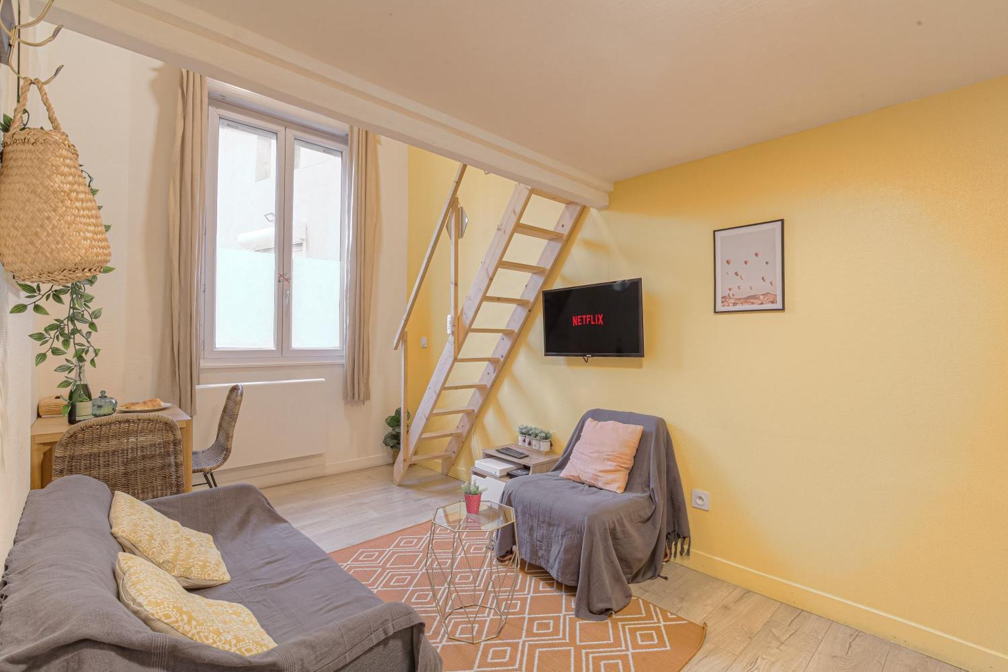 Апартаменты Duplex, Boheme Et Fonctionnel Proche Gratte-Ciel Вийёрбан Экстерьер фото